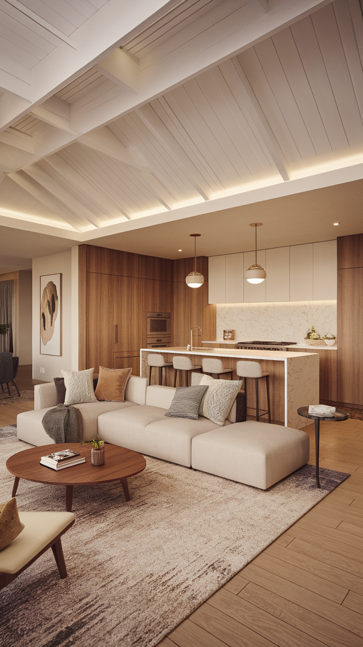 22 Open Kitchen Living Room Ideas 2025 – Best Layouts & Designs for Small Spaces