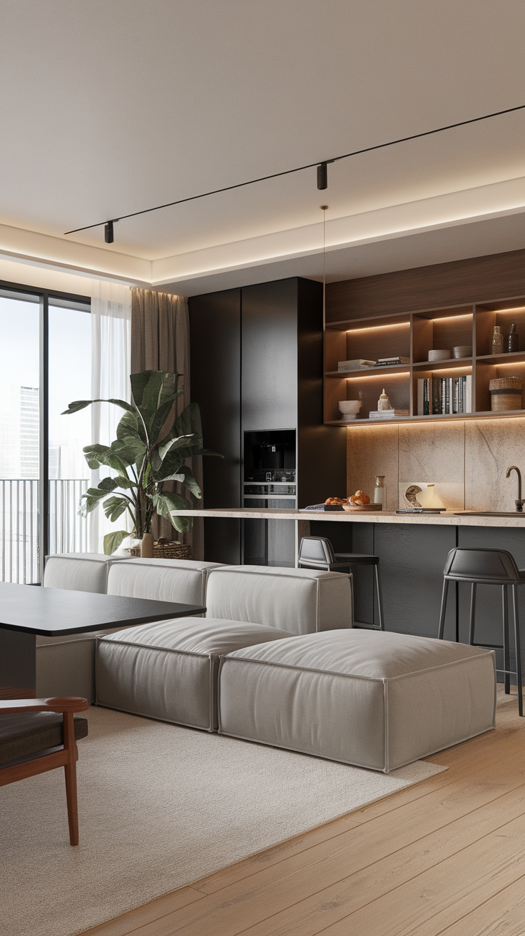 22 Open Kitchen Living Room Ideas 2025 – Best Layouts & Designs for Small Spaces