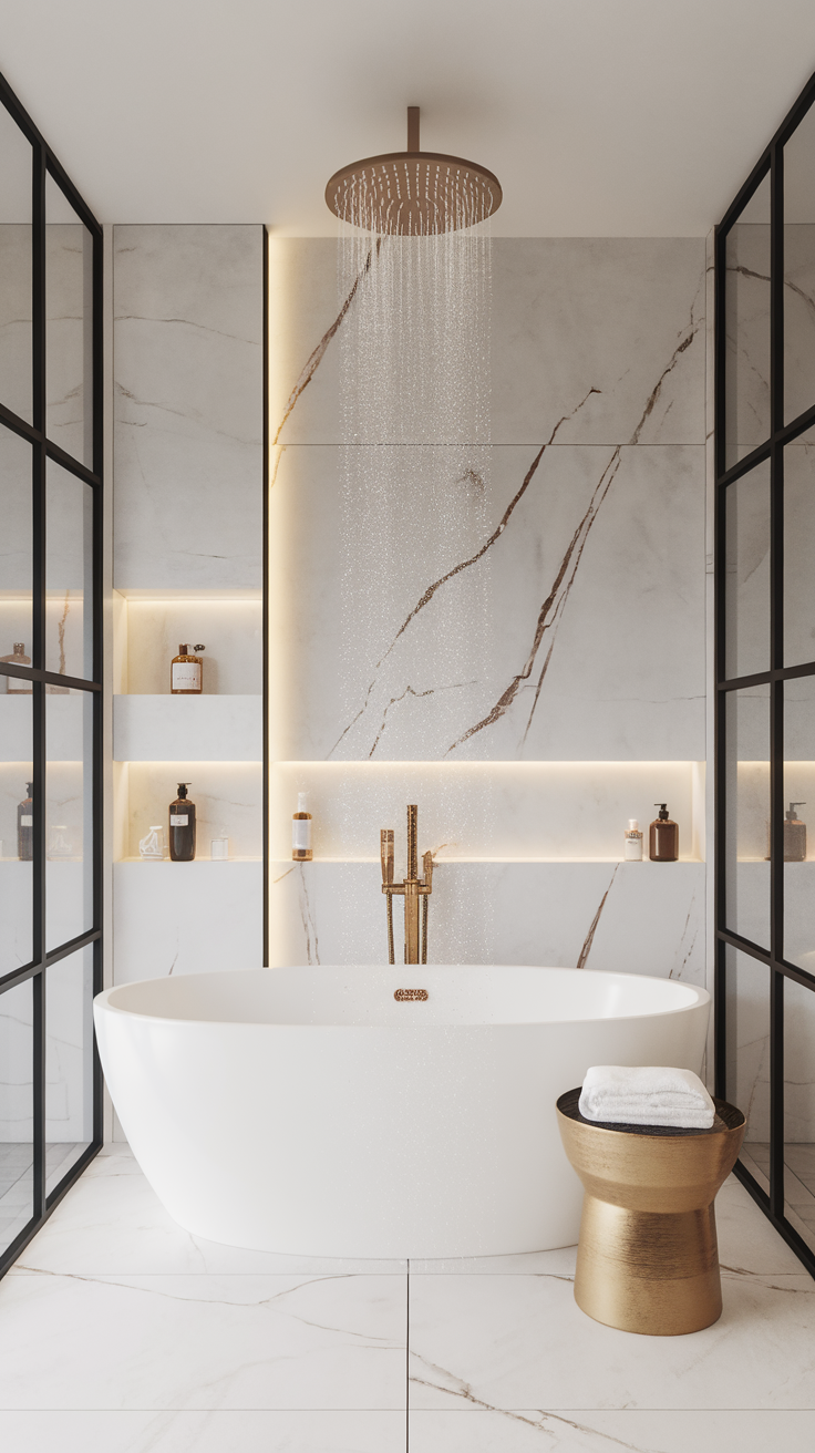 20 Bathroom Ideas 2025 – Modern, Small, Luxury & Stylish Designs for Every Space