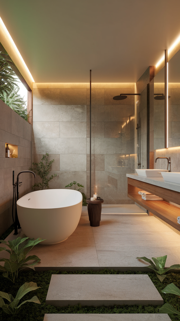 20 Bathroom Ideas 2025 – Modern, Small, Luxury & Stylish Designs for Every Space