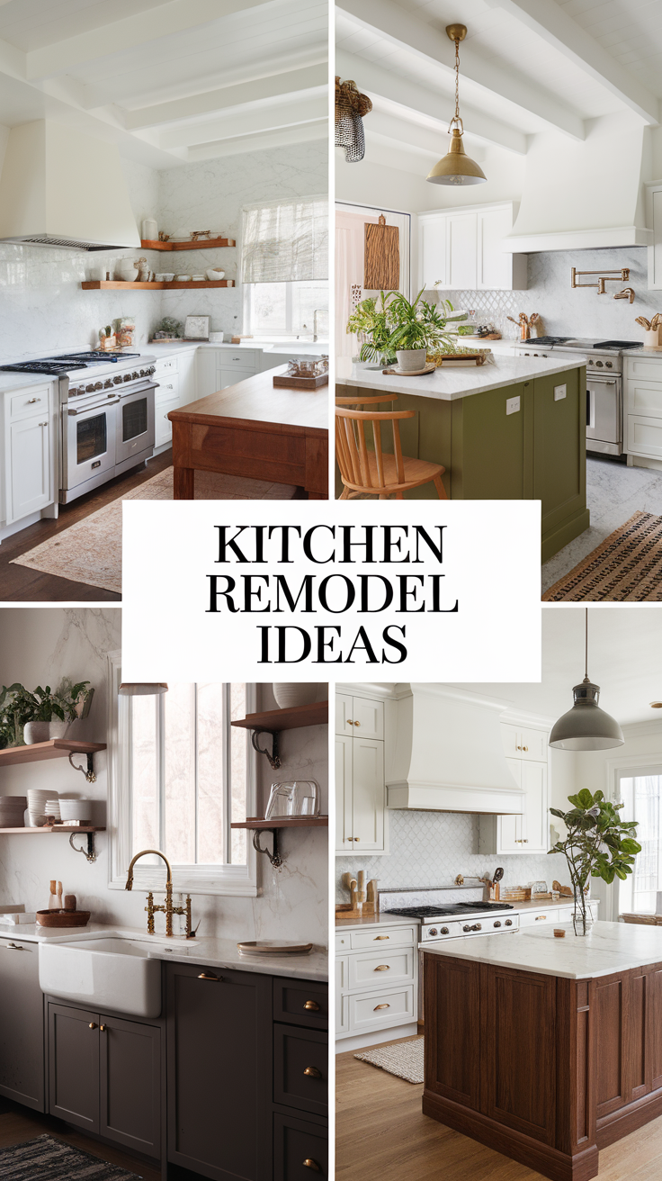 20 Kitchen Remodel Ideas 2025 – Best Designs for Small, Galley, and Modern Spaces