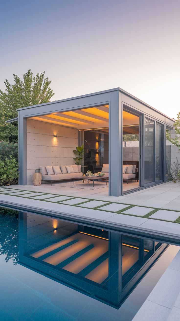 21 Pool Pavilion Ideas for Stylish Outdoor Living – Modern, Simple & Functional Designs
