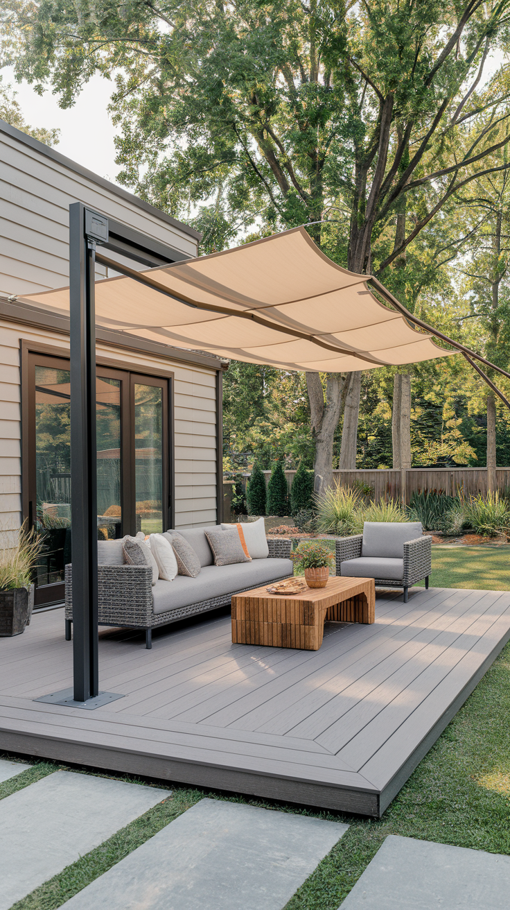 20 Stylish Sun Shades for Patio Ideas – Sail, Privacy Screens, Outdoor Curtains & More
