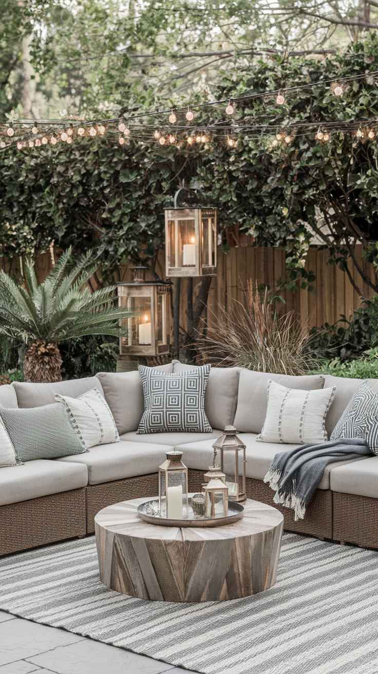 21 Stylish Back Patio Ideas for Cozy, Budget-Friendly Outdoor Spaces