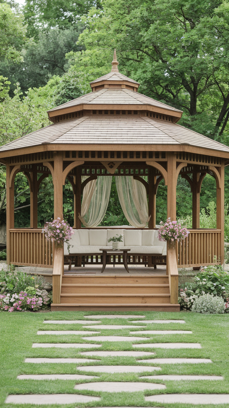 21 Gazebo Ideas to Transform Your Backyard into an Outdoor Oasis