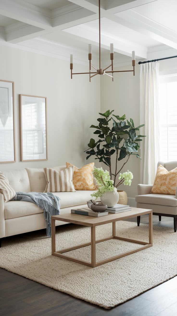 22 Trendi Spring 2025 Decor Ideas for Living Room – Simple & Cozy Inspiration