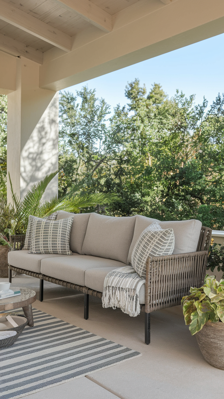 20 Stylish Outdoor Sofa Ideas to Upgrade Your Patio and Lounge Areas