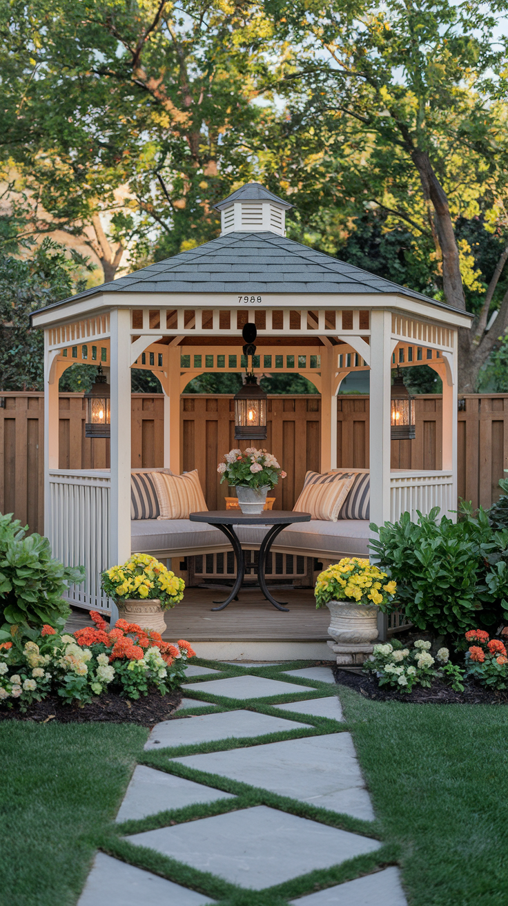 21 Gazebo Ideas to Transform Your Backyard into an Outdoor Oasis