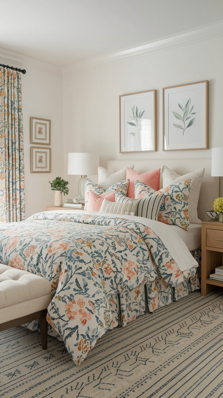 21 Trendi Spring 2025 Decor Ideas for Bedroom – Fresh & Stylish Spring Refresh