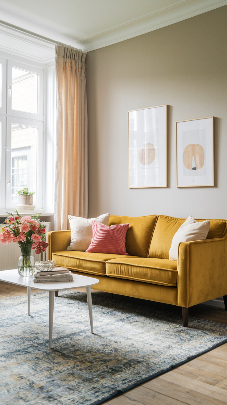 22 Living Room Decor Ideas - Spring Trends 2025 for a Cozy and Stylish Refresh