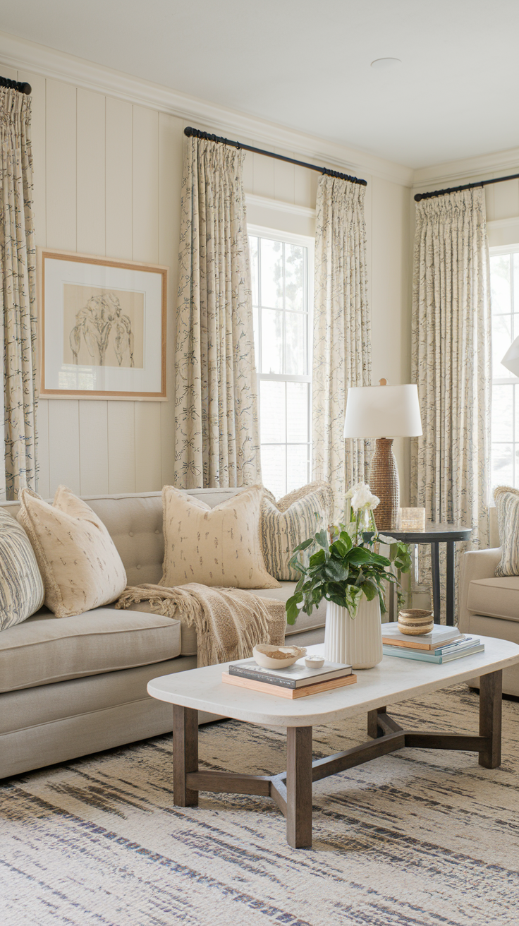 22 Trendi Spring 2025 Decor Ideas for Living Room – Simple & Cozy Inspiration