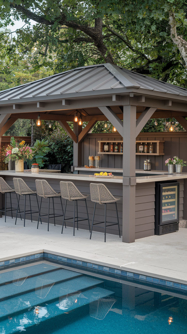 21 Pool Pavilion Ideas for Stylish Outdoor Living – Modern, Simple & Functional Designs