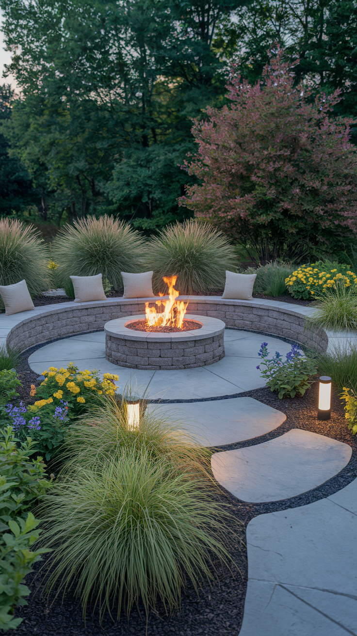 21 Outdoor Firepits Area Ideas for a Cozy and Stylish Backyard Setup