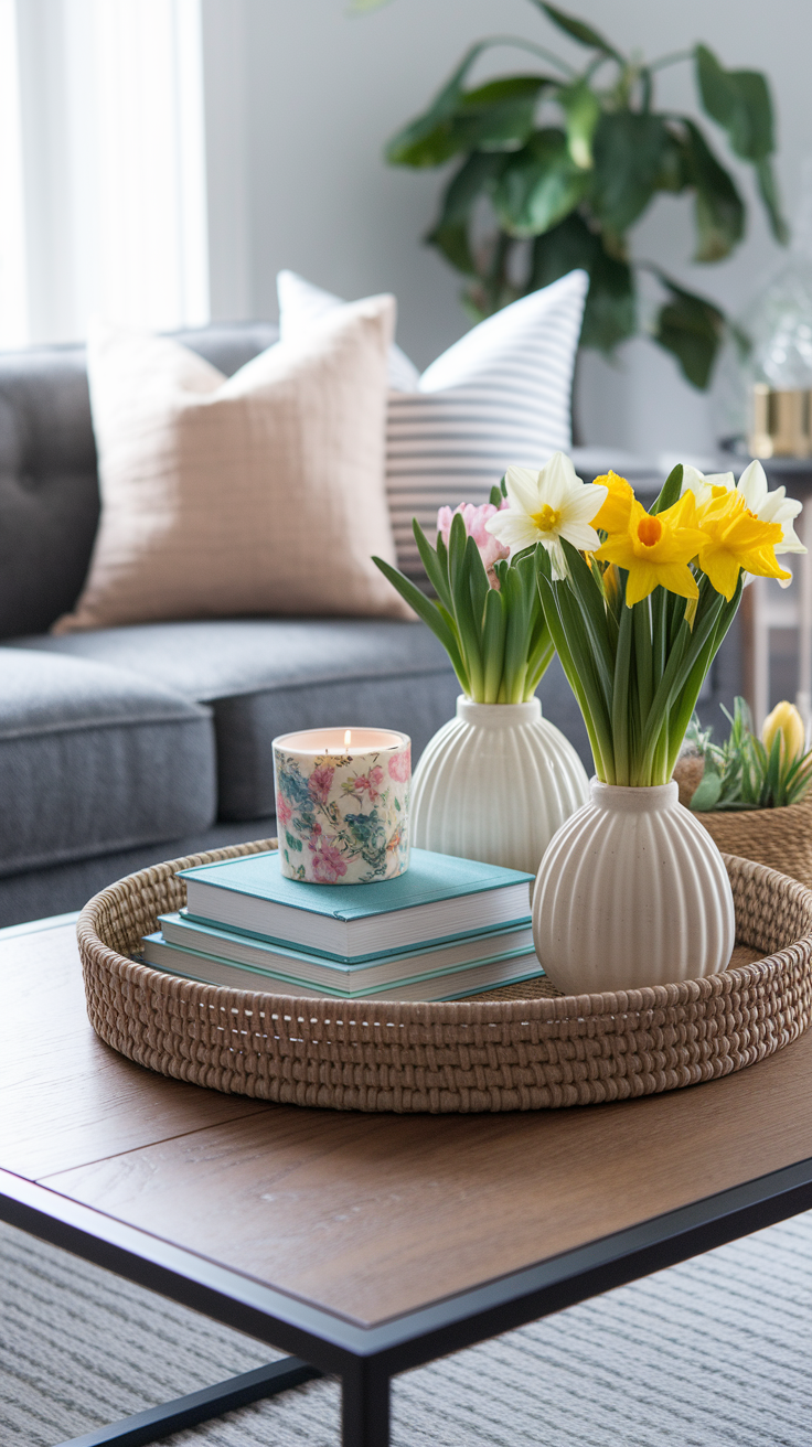 22 Trendi Spring 2025 Decor Ideas for Living Room – Simple & Cozy Inspiration