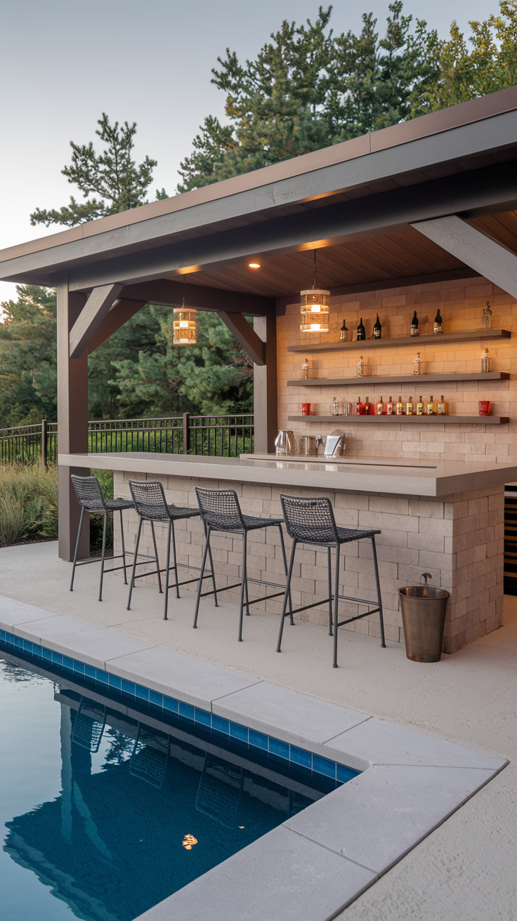 21 Pool Pavilion Ideas for Stylish Outdoor Living – Modern, Simple & Functional Designs