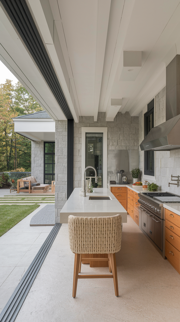 20 Indoor-Outdoor Living Room Ideas for a Seamless & Modern Space