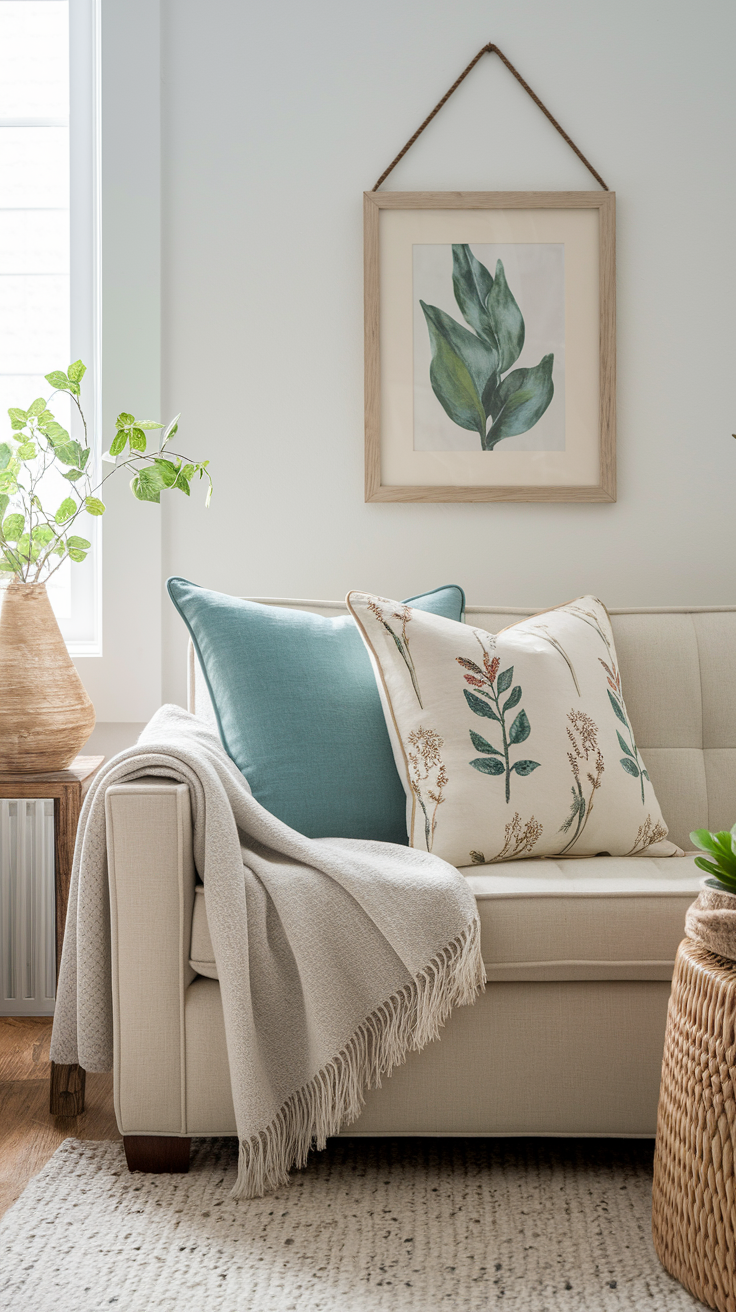 22 Trendi Spring 2025 Decor Ideas for Living Room – Simple & Cozy Inspiration