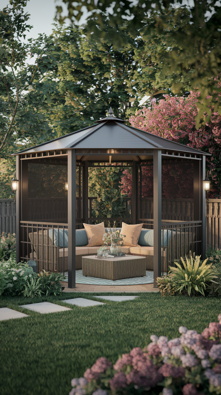 21 Gazebo Ideas to Transform Your Backyard into an Outdoor Oasis