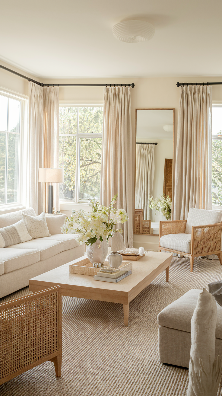 22 Living Room Decor Ideas - Spring Trends 2025 for a Cozy and Stylish Refresh