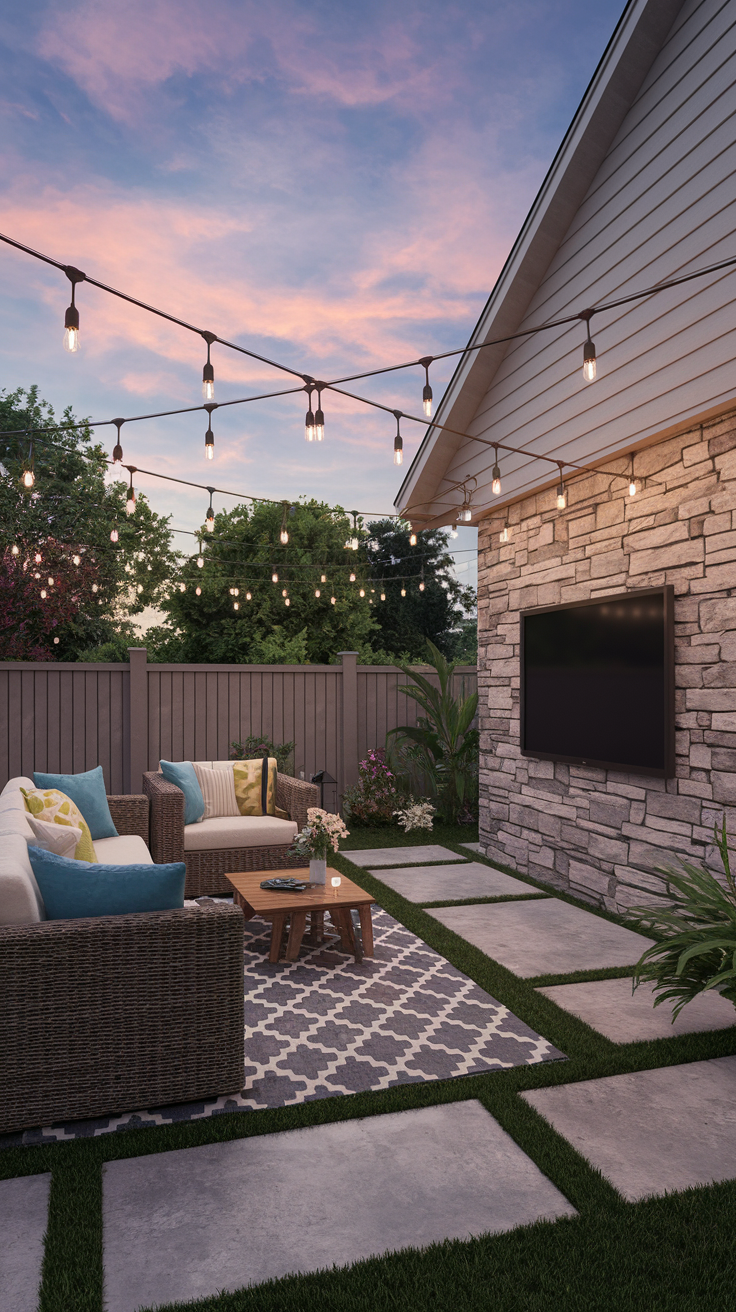 20 Outdoor Entertaining Area in Backyard Ideas – Stylish, Cozy & Budget-Friendly