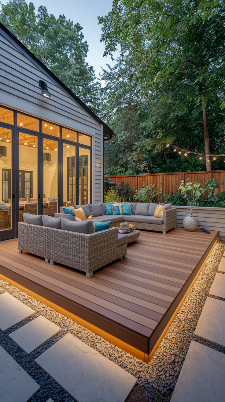 20 Backyard Deck Ideas – Budget-Friendly, DIY, Modern & Poolside Designs