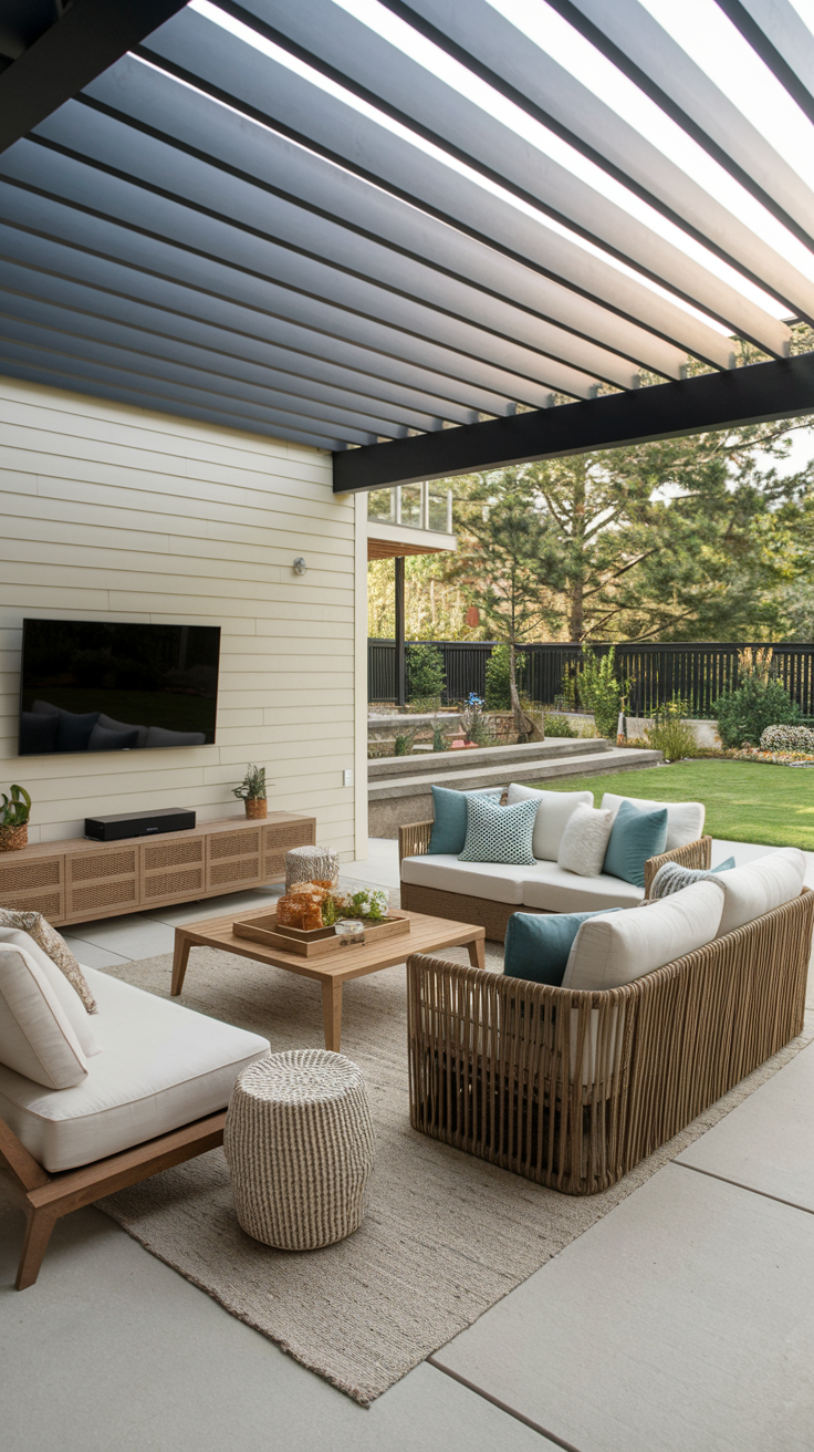 20 Indoor-Outdoor Living Room Ideas for a Seamless & Modern Space