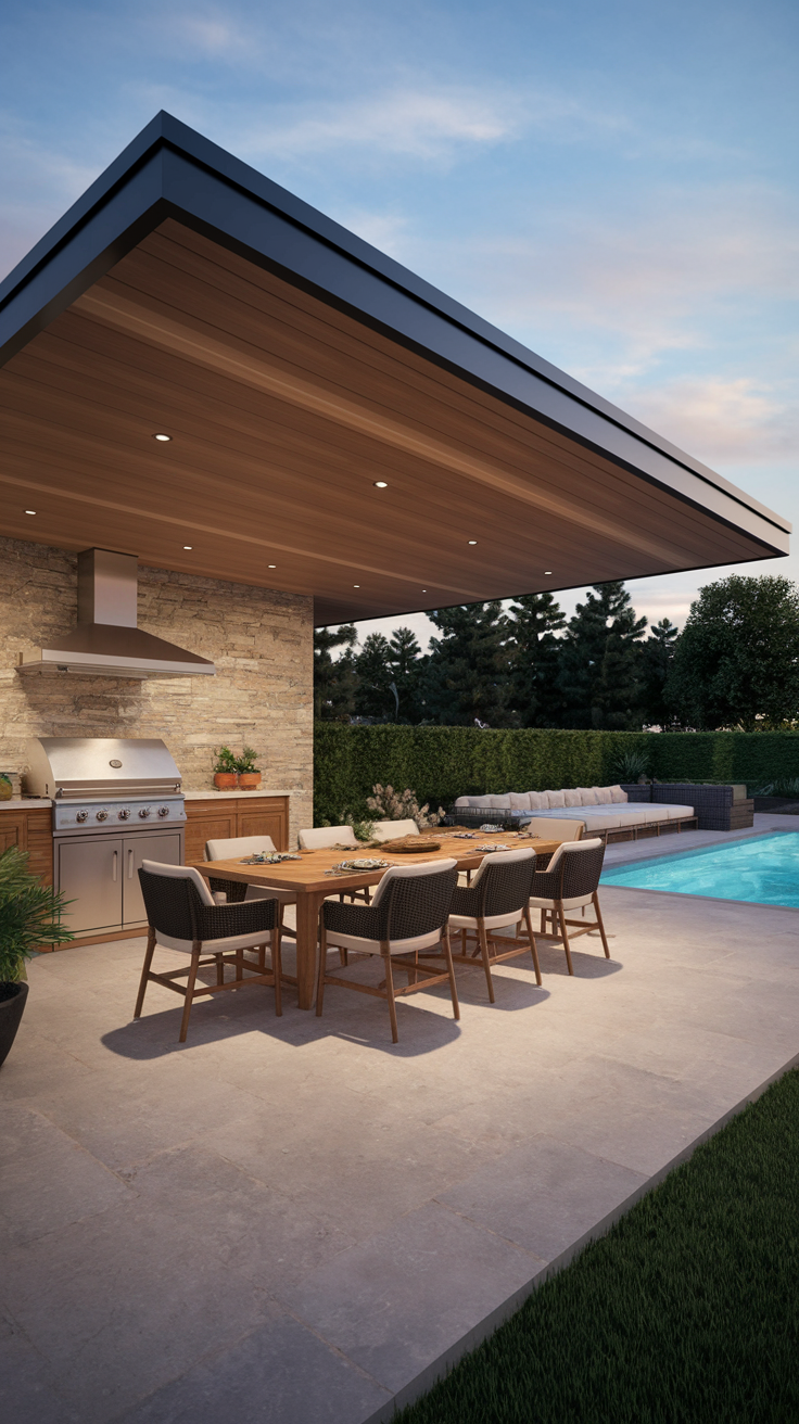 21 Pool Pavilion Ideas for Stylish Outdoor Living – Modern, Simple & Functional Designs