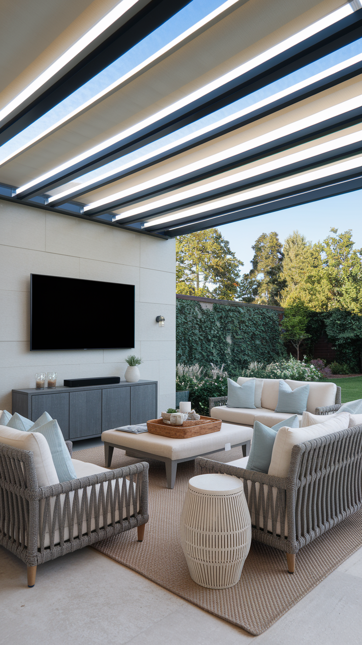 20 Indoor-Outdoor Living Room Ideas for a Seamless & Modern Space