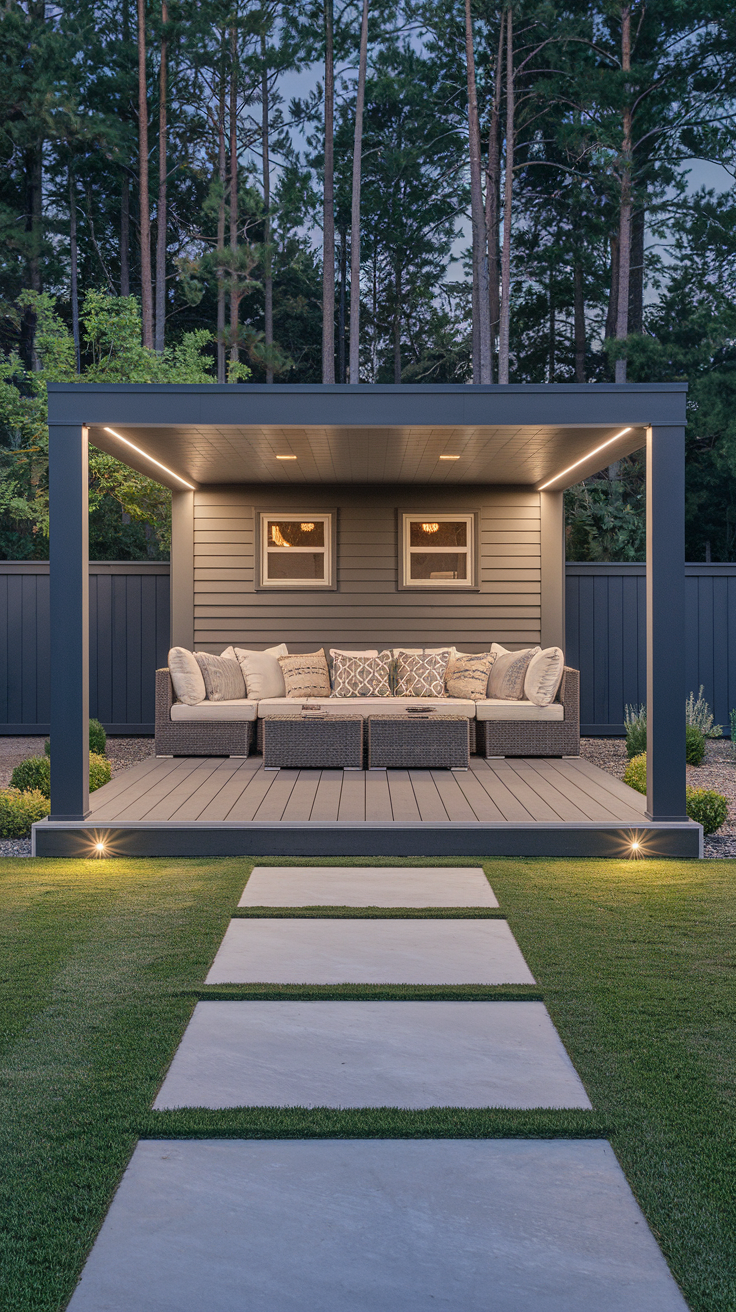 20 Outdoor Pavilion Ideas to Transform Your Backyards | Rustic, Modern & DIY Designs