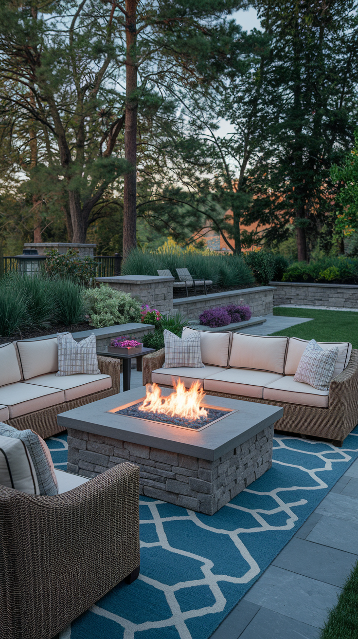 21 Outdoor Firepits Area Ideas for a Cozy and Stylish Backyard Setup