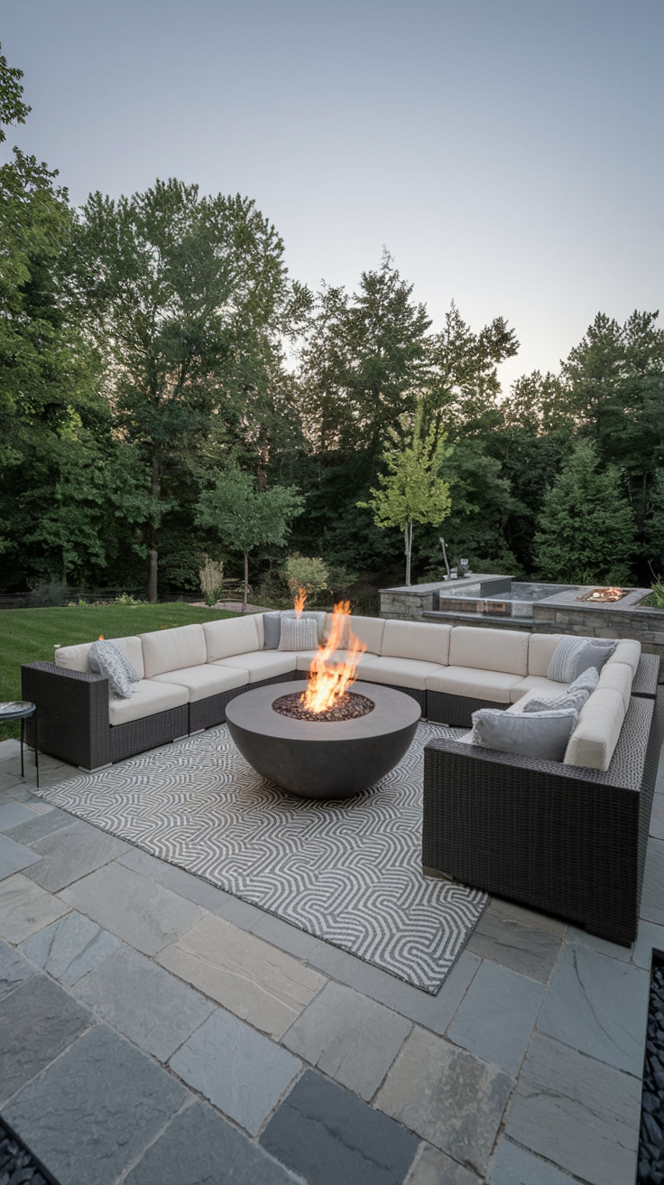 21 Outdoor Firepits Area Ideas for a Cozy and Stylish Backyard Setup