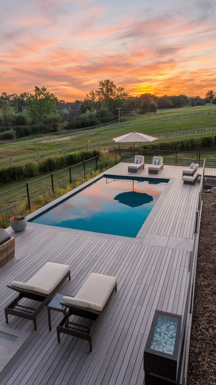 21 Deck Ideas for Above Ground Pools – Stylish, Functional & Budget-Friendly Designs
