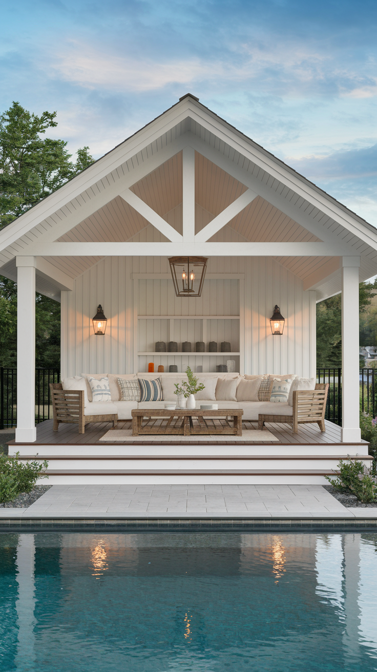 21 Pool Pavilion Ideas for Stylish Outdoor Living – Modern, Simple & Functional Designs