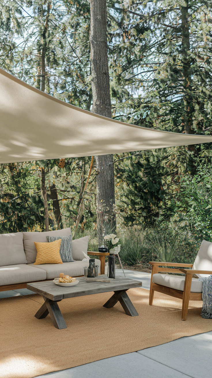 20 Stylish Sun Shades for Patio Ideas – Sail, Privacy Screens, Outdoor Curtains & More