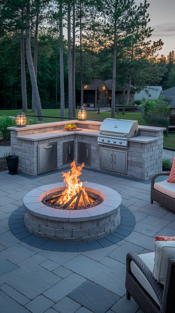 21 Outdoor Firepits Area Ideas for a Cozy and Stylish Backyard Setup