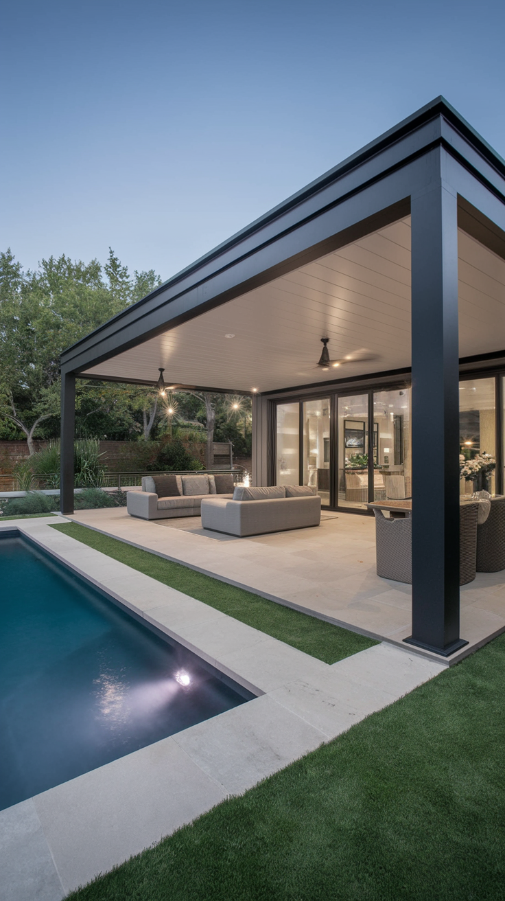 21 Pool Pavilion Ideas for Stylish Outdoor Living – Modern, Simple & Functional Designs