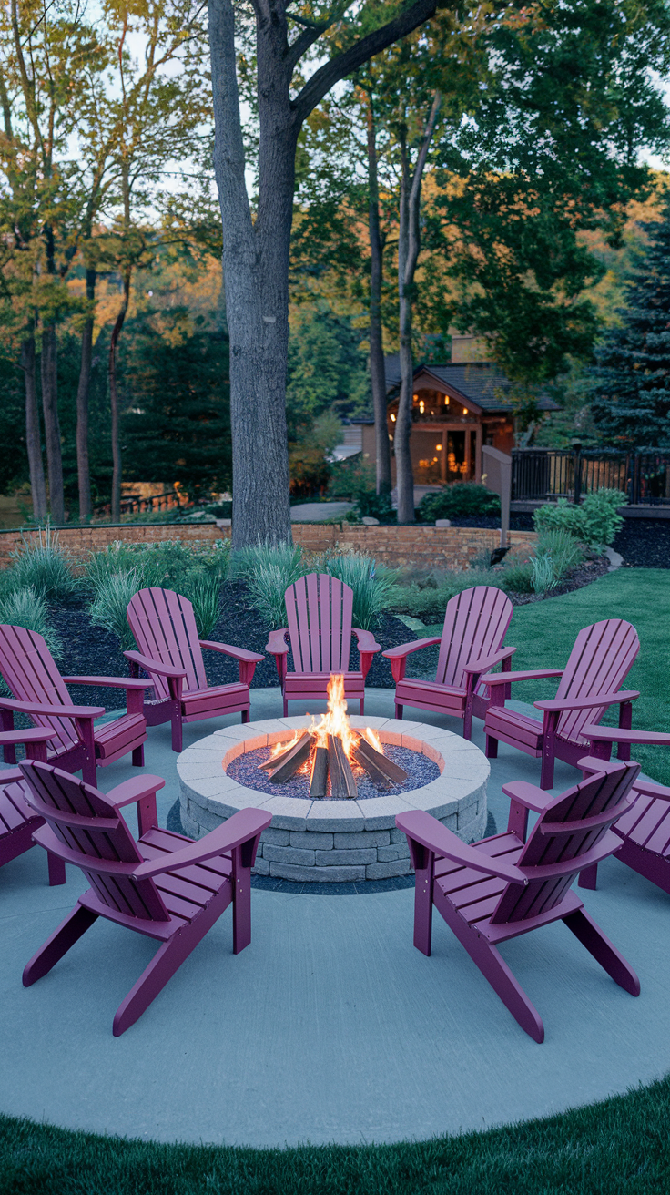 21 Outdoor Firepits Area Ideas for a Cozy and Stylish Backyard Setup