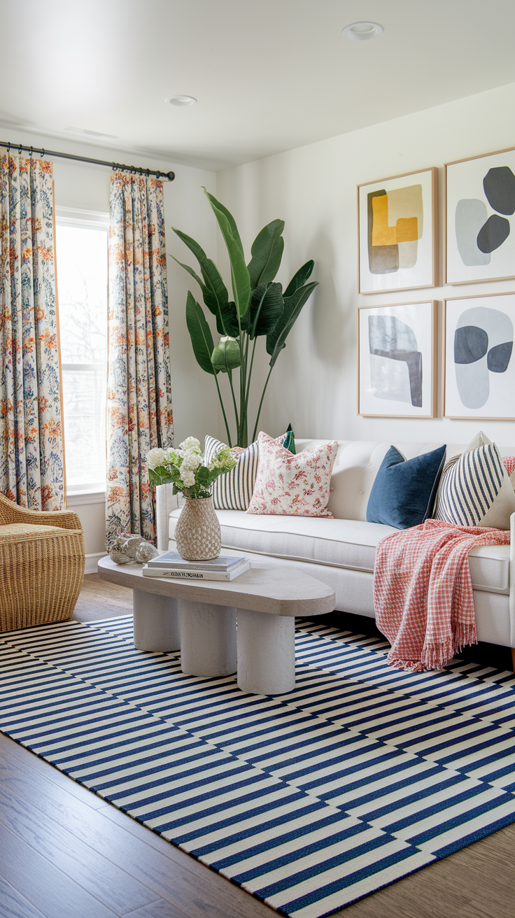 22 Trendi Spring 2025 Decor Ideas for Living Room – Simple & Cozy Inspiration