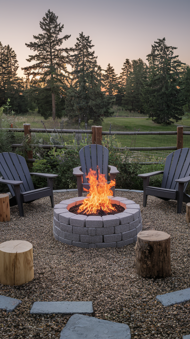 21 Outdoor Firepits Area Ideas for a Cozy and Stylish Backyard Setup