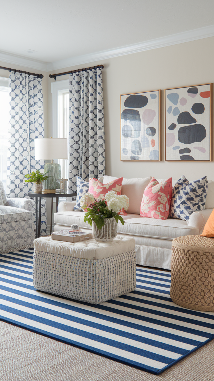 22 Trendi Spring 2025 Decor Ideas for Living Room – Simple & Cozy Inspiration