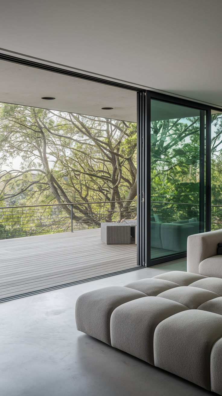 20 Indoor-Outdoor Living Room Ideas for a Seamless & Modern Space