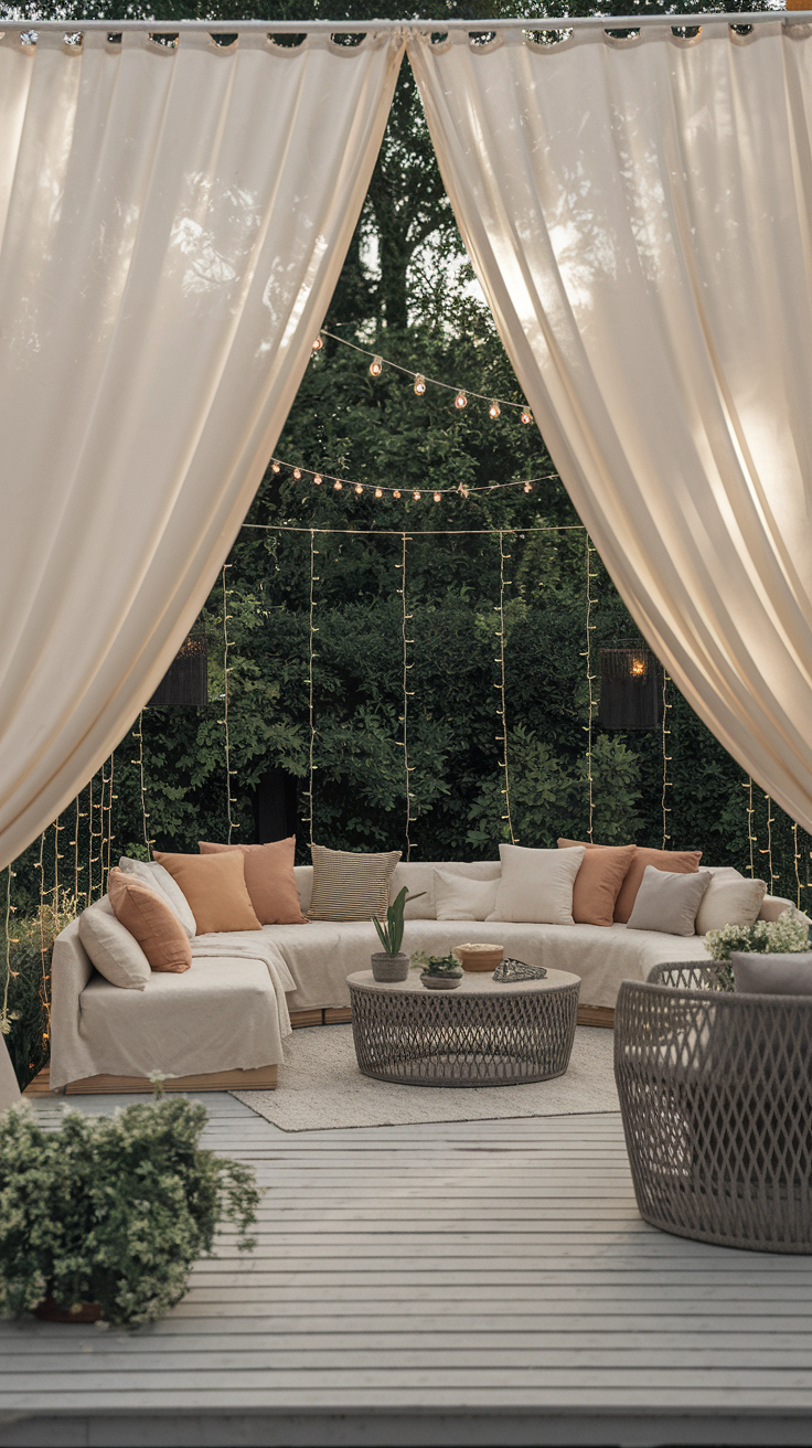20 Stylish Sun Shades for Patio Ideas – Sail, Privacy Screens, Outdoor Curtains & More