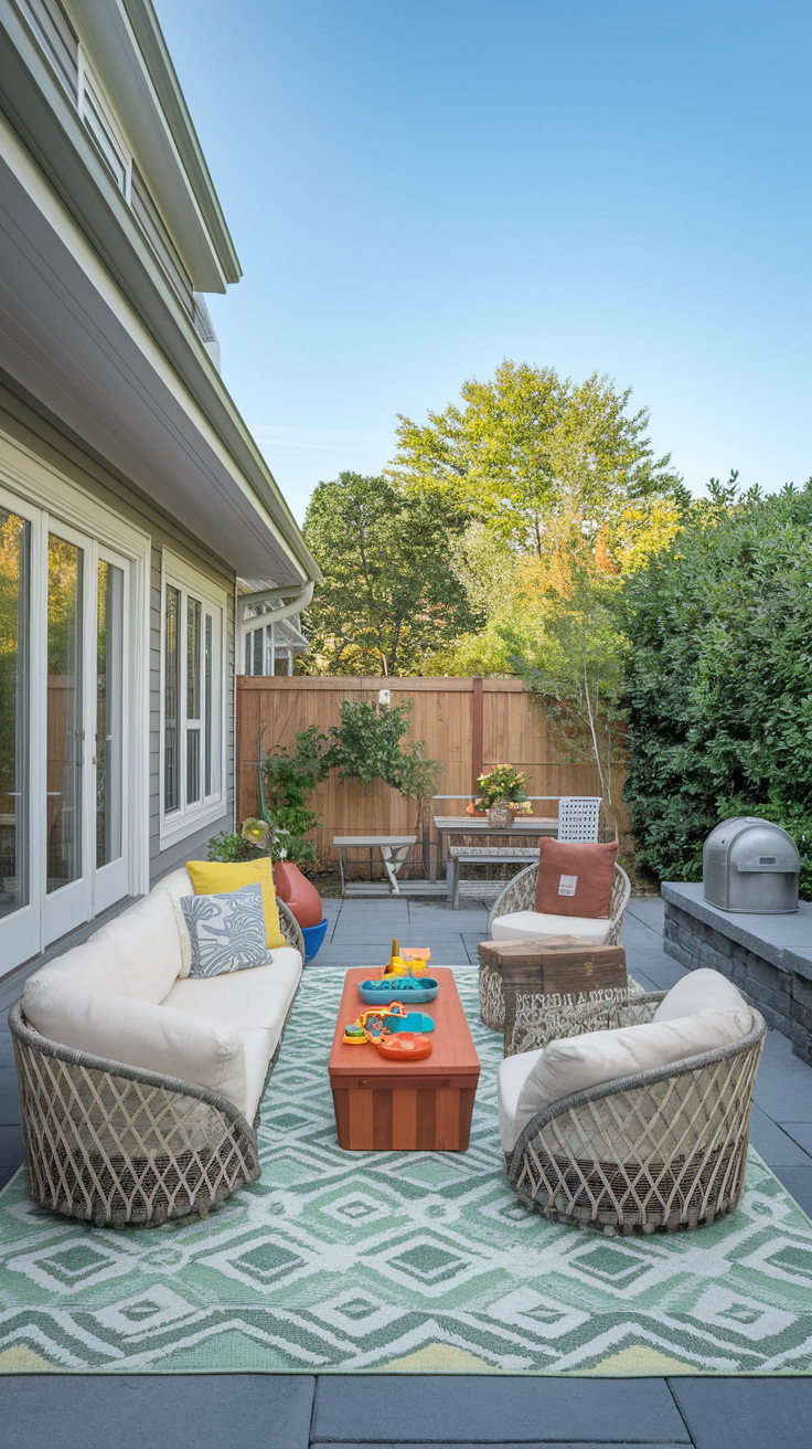 21 Stylish Back Patio Ideas for Cozy, Budget-Friendly Outdoor Spaces