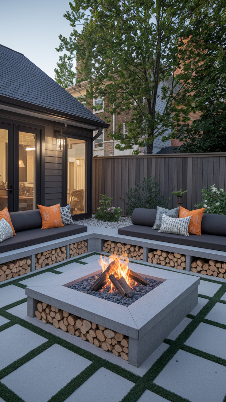 21 Outdoor Firepits Area Ideas for a Cozy and Stylish Backyard Setup