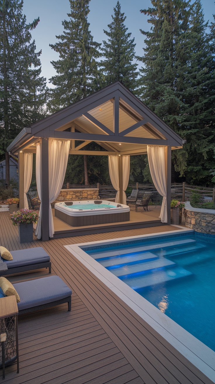 21 Pool Pavilion Ideas for Stylish Outdoor Living – Modern, Simple & Functional Designs