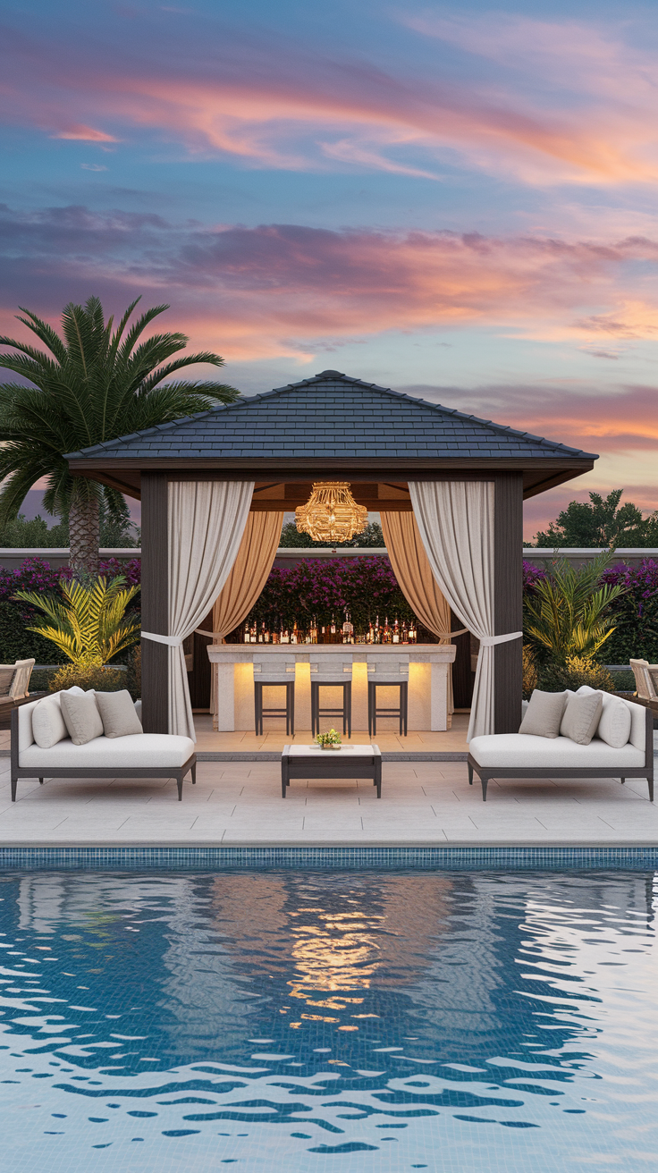 21 Pool Pavilion Ideas for Stylish Outdoor Living – Modern, Simple & Functional Designs