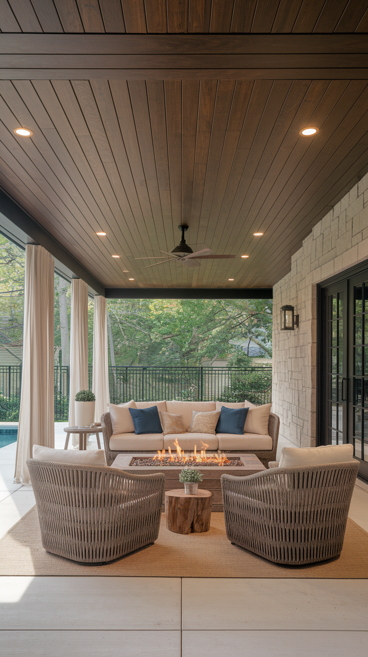 20 Indoor-Outdoor Living Room Ideas for a Seamless & Modern Space