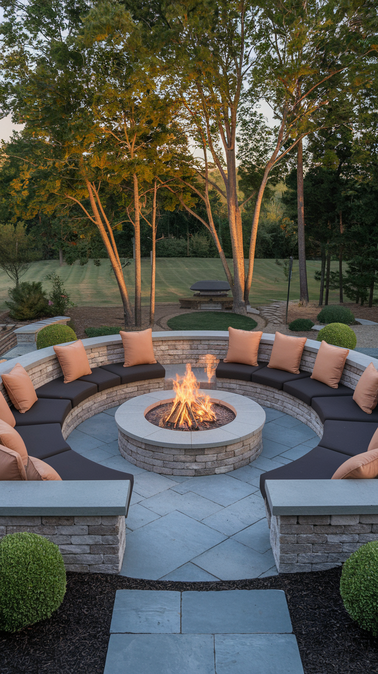21 Outdoor Firepits Area Ideas for a Cozy and Stylish Backyard Setup