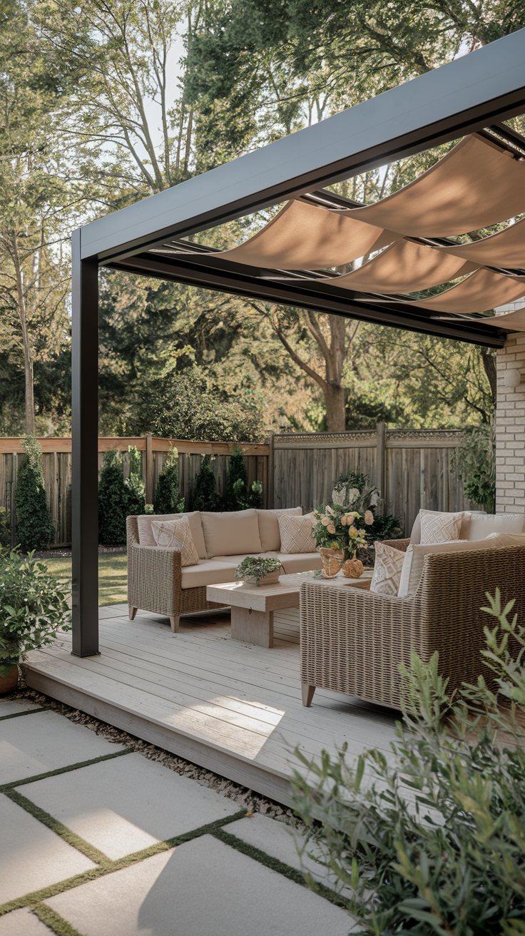 20 Stylish Sun Shades for Patio Ideas – Sail, Privacy Screens, Outdoor Curtains & More