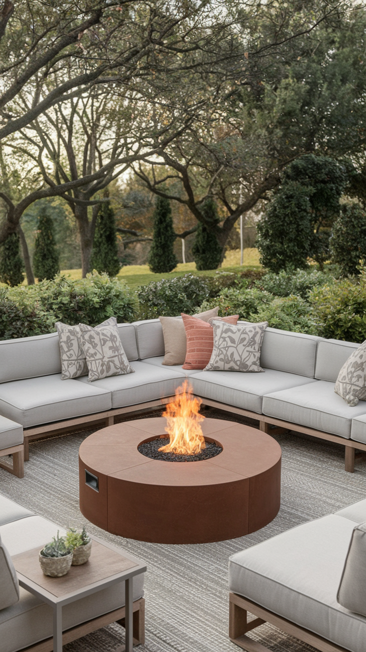 21 Outdoor Firepits Area Ideas for a Cozy and Stylish Backyard Setup